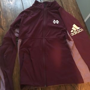 Mississippi State full work out zip up.